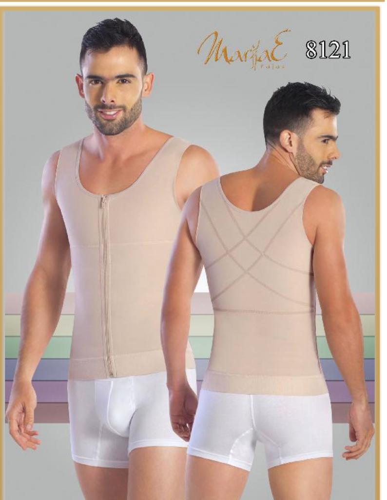 Faja Colombiana HOMBRE 8121 Compression Vest Shirt Body Shaper – Navarrete  Fashion Llc