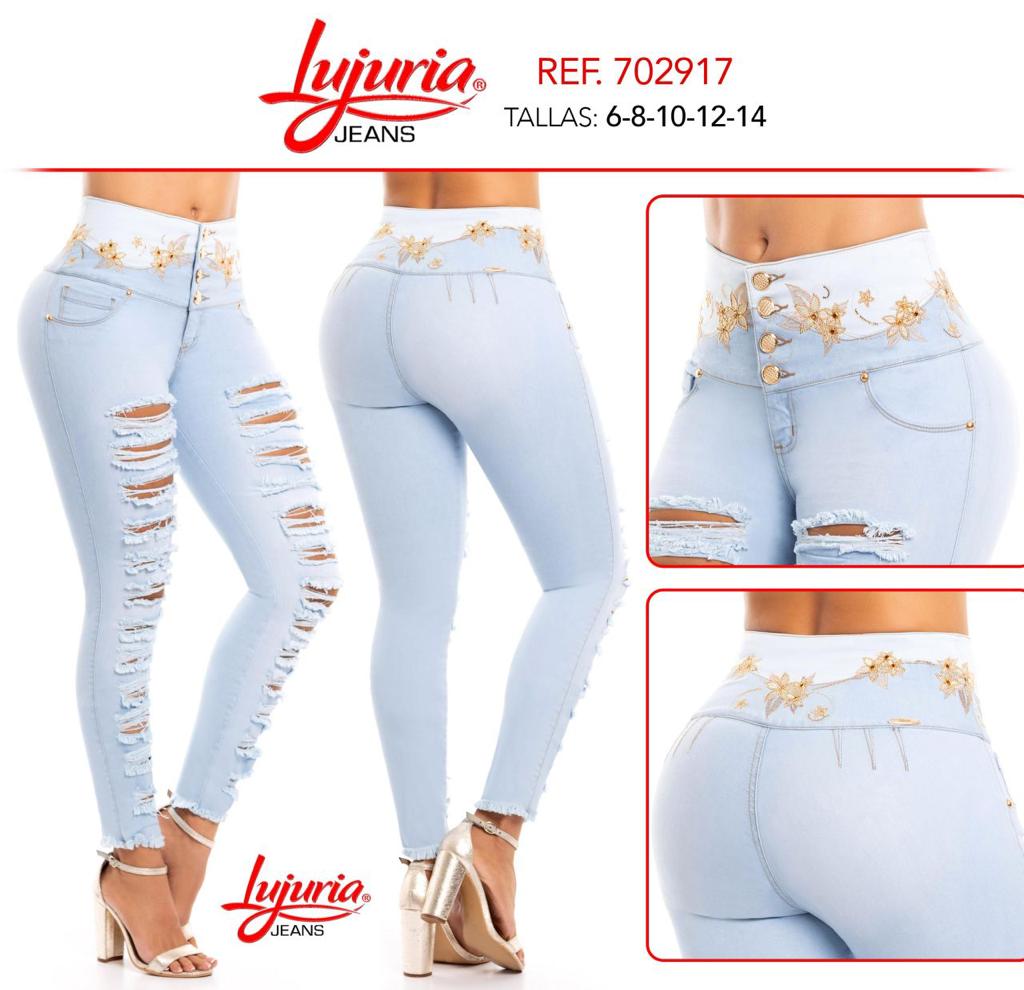 Lujuria Jeans L702507 100% Colombian Jeans – Jeanscol Boutique