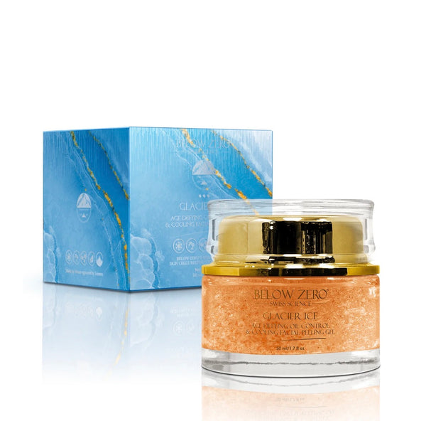 Below Zero Glacier Ice Age Defying Oil Control & Cooling Facial Peeling Gel