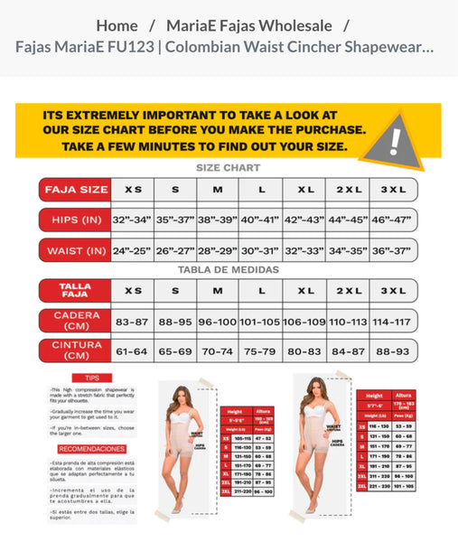 FAJAS MARIAE FU123 | COLOMBIAN WAIST CINCHER SHAPEWEAR GIRDLE FOR WOMEN | DAILY USE AND POSTPARTUM | POWERNET