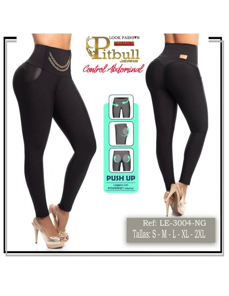 Leggings Colombiano PITBULL 3004 NG - S\M\L\XL