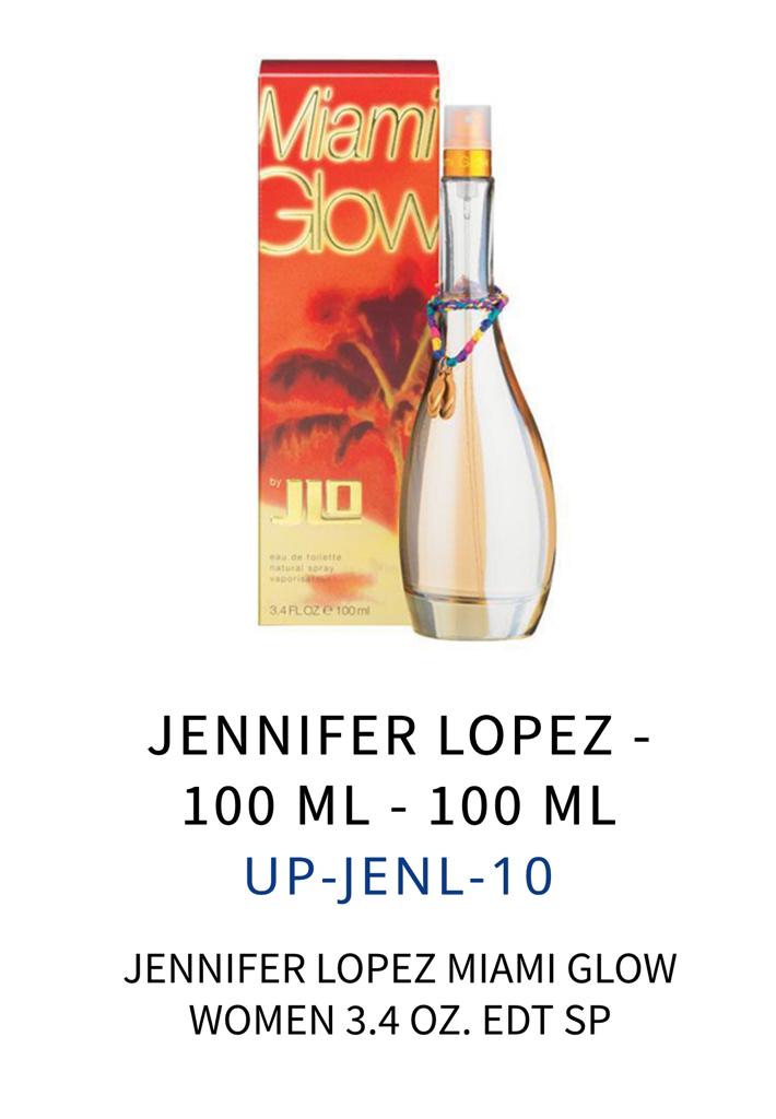 Perfume MUJER JENNIFER LOPEZ MIAMI  100 ML