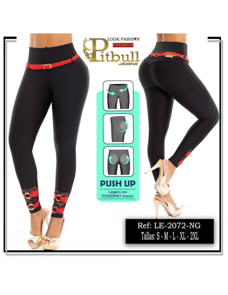 Leggings colombiano PITBULL 2072  NG- S\M\L\XL\XXL