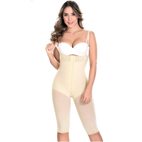 Fajas MyD F0076 FAJAS MYD F 0076 COLOMBIAN STRAPLESS BUTT LIFTING TUMMY CONTROL SHAPEWEAR / POWERNET