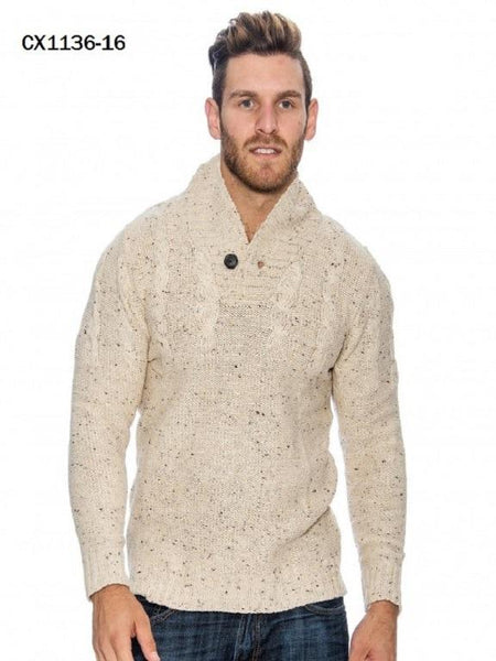 Sueter Hombre Beige Tallado CX1136 – Navarrete Fashion Llc