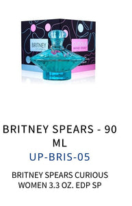 Perfume Mujer BRITNEY SPEARS CURIOUS 90 ML