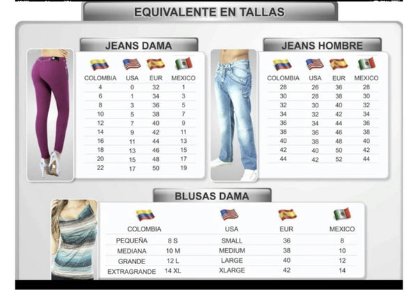 Pantalon colombiano levanta pompas original